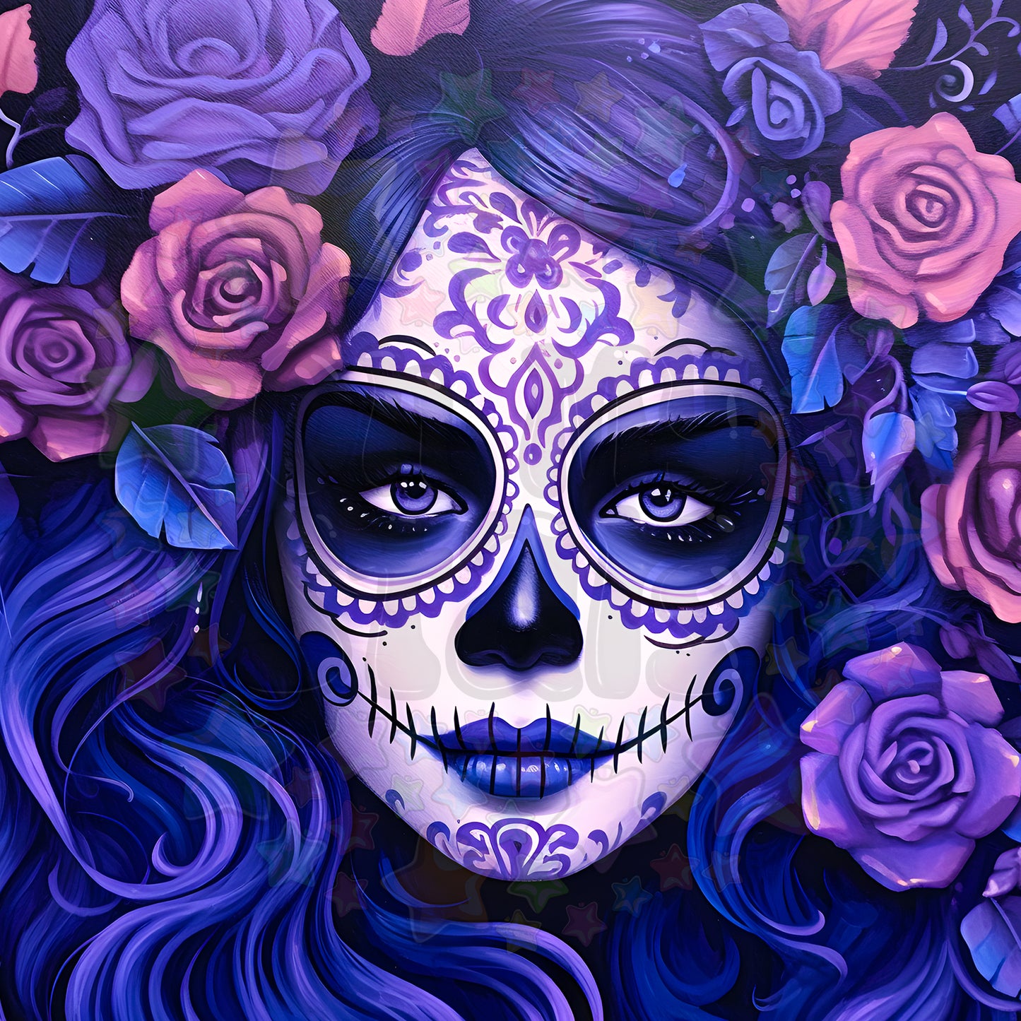 Purple Sugarskull