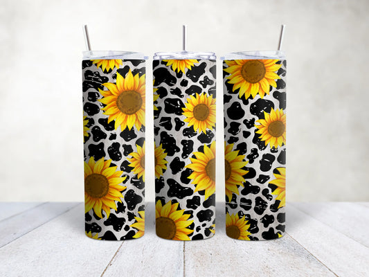 Cowhide Sunflowers