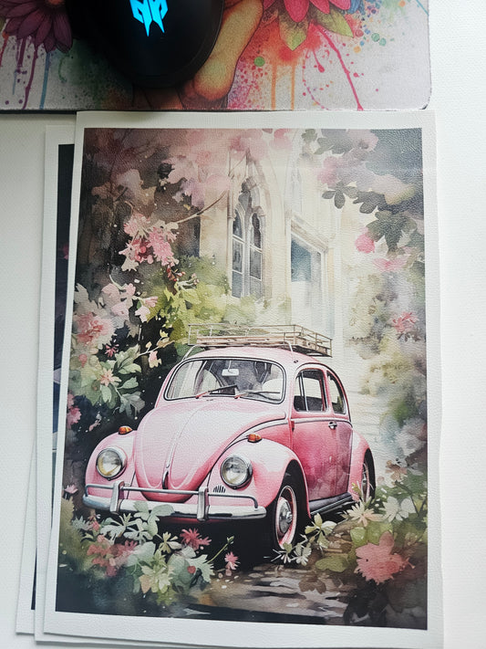 A5 VW bug line at top