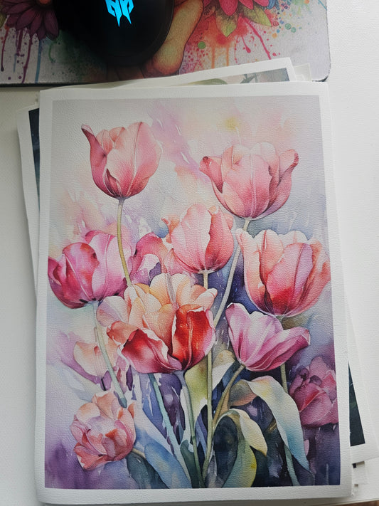 A5 Tulips