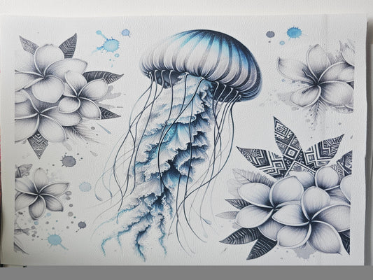 Jellyfish A5 line at Right side