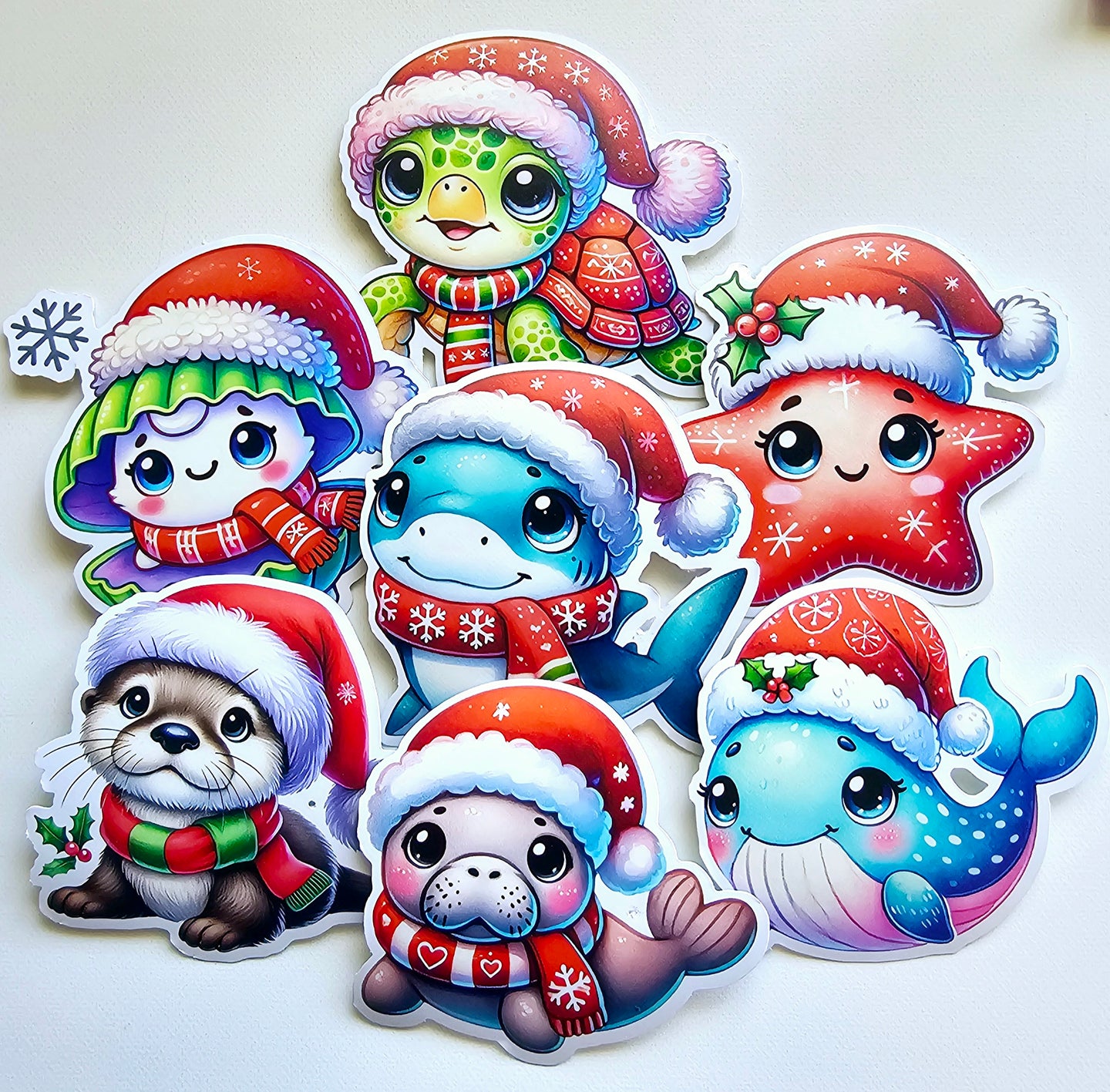 Christmas Animals 7pc Bundle A