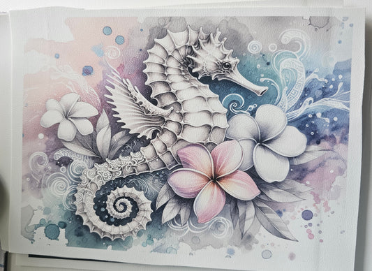 Seahorse A5 line at Right side