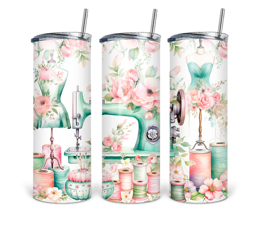 Pastel Sewing