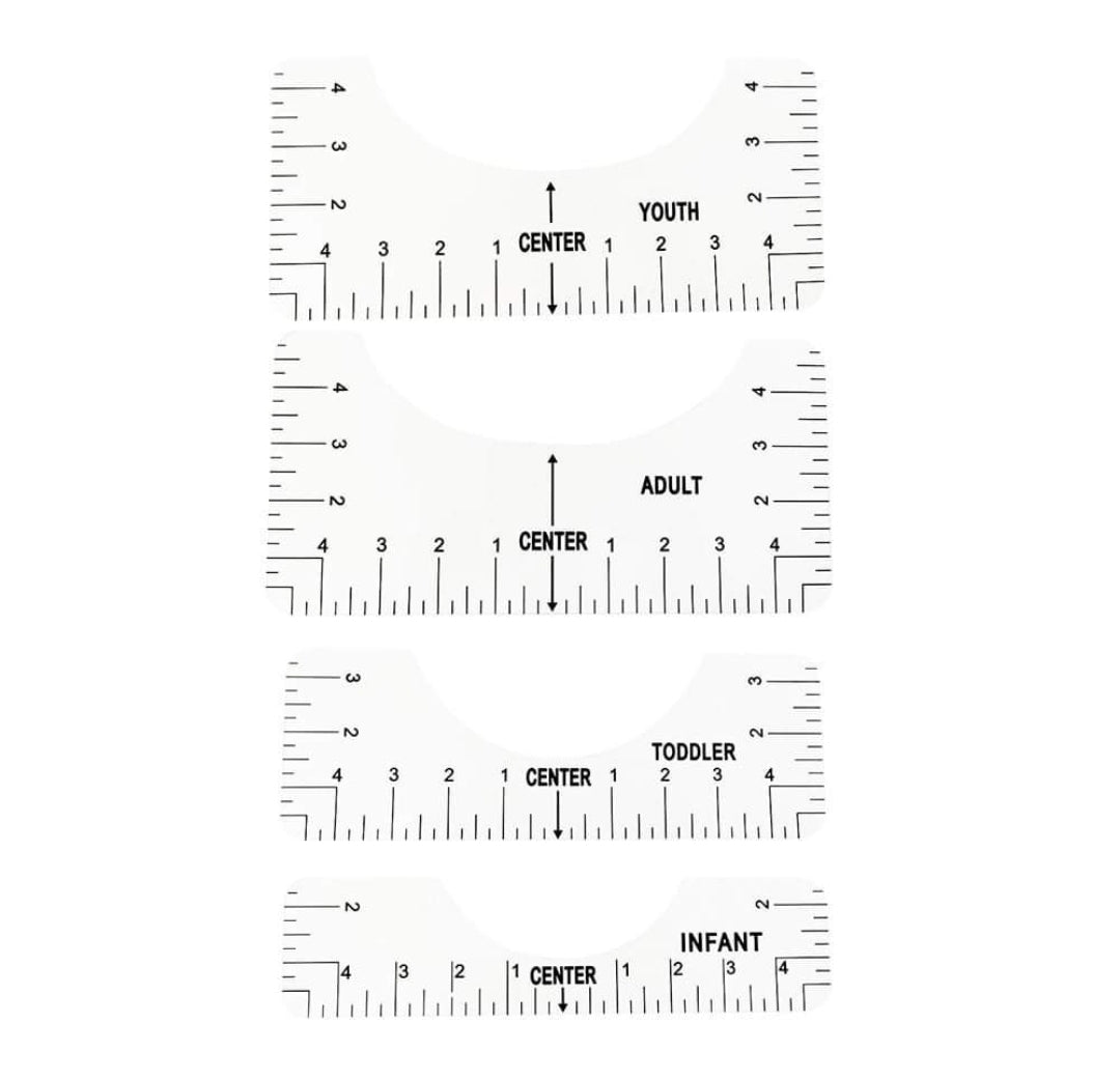 4pc T-shirt Ruler