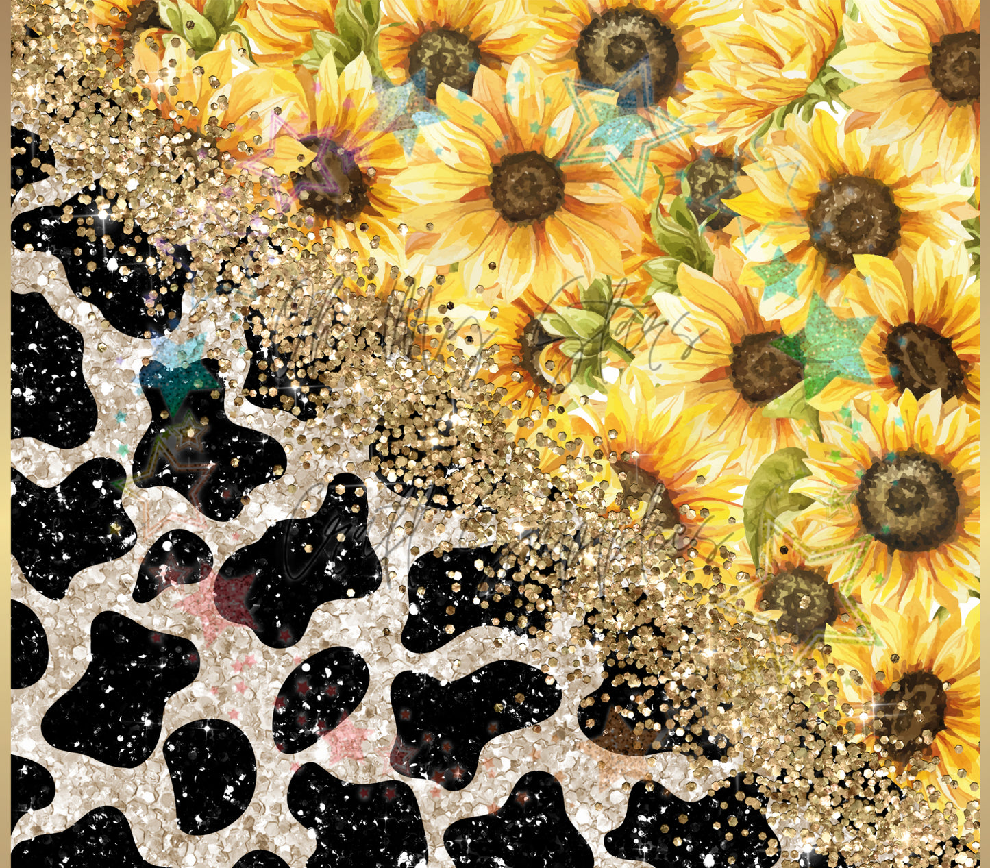 Cow Sunflowers
