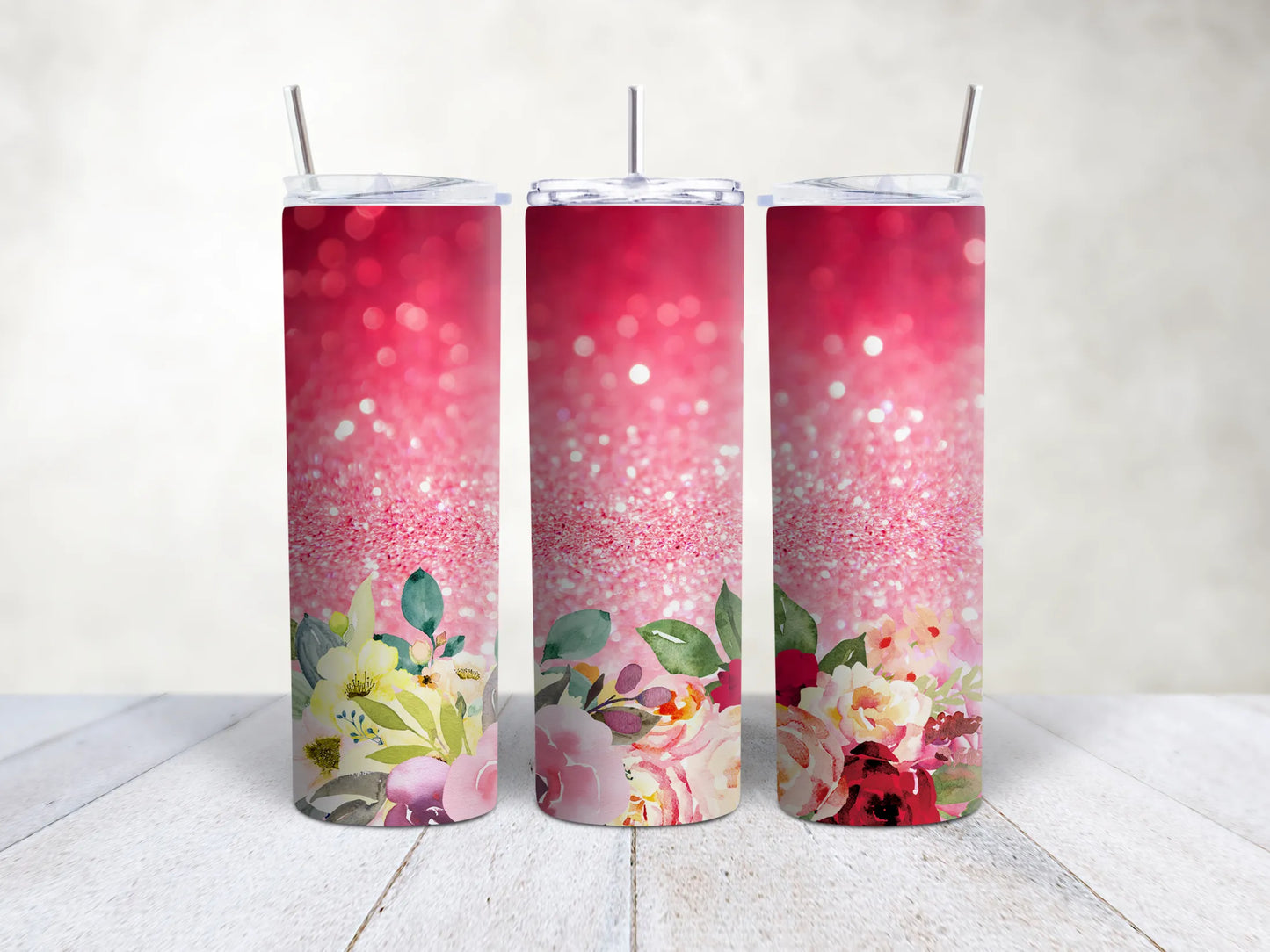 Glitter Flowers