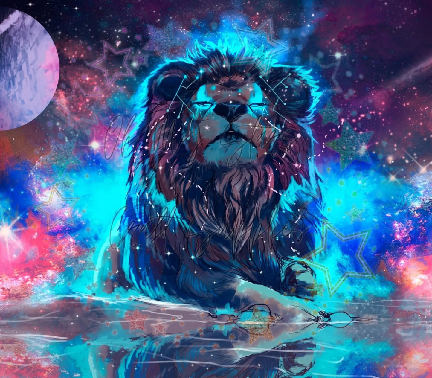 Glowing Lion